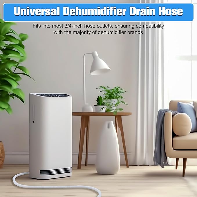 Saillong Patent Pending Dehumidifier Drain Hose, 3/4 Inch FHT, - Image 6