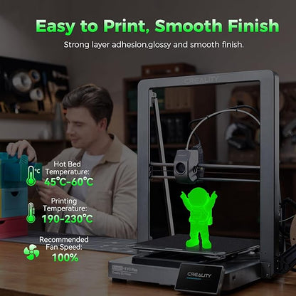 Creality 3D Luminous PLA Printer Filament, 1.75mm Glow in The Dark Shiny - Image 4