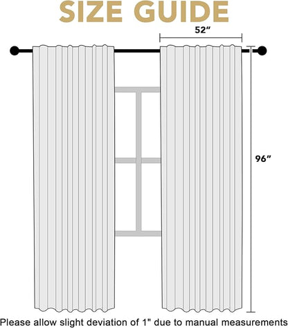 H.VERSAILTEX Light Reducing Curtains Thermal Insulated Window Treatment Panels - Image 7