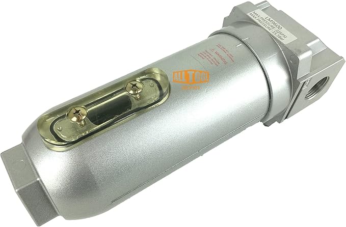 1" NPT Super Duty Compressed Air In Line Filter Desiccant Dryer Moisture Water - Image 3