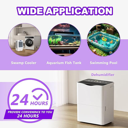 Automaitc MIni Condensate Pump For Dehumidifier, 110V Submersible Water Pump - Image 2