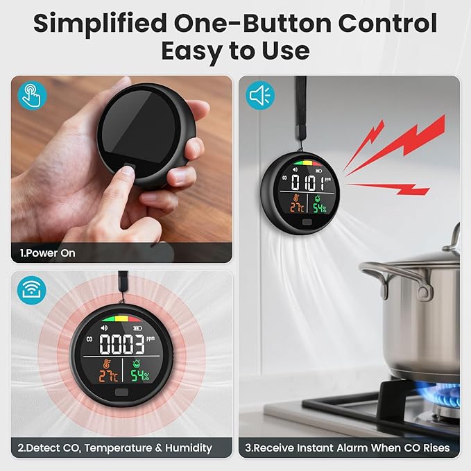 Portable Carbon Monoxide Detector - Image 7