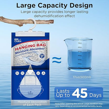 W&E Choice Moisture Absorbers Hanging Bag - Image 9