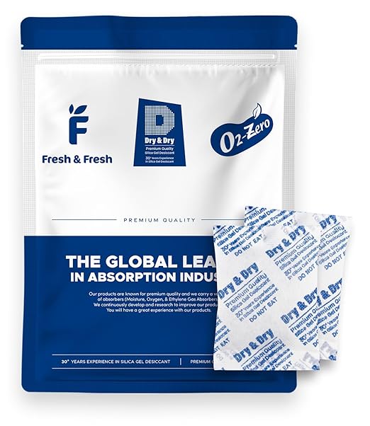 Dry & Dry 20 Gram Silica Gel Packets, Desiccants by DryDry