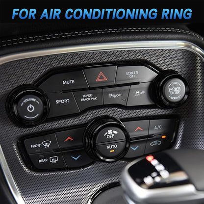 3PCS Air Conditioner Switch Button Knob Cover, Auto Accessories Climate Control - Image 2
