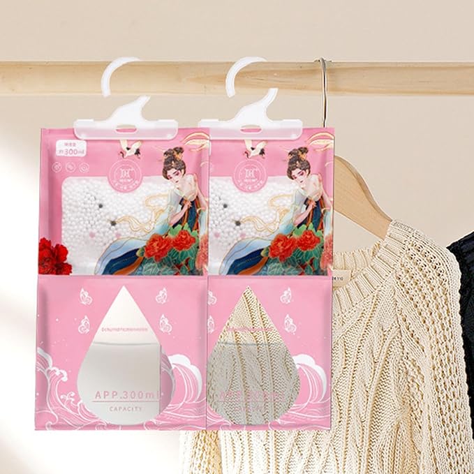 Wardrobe Dehumidifier Bags, Moisture Absorber, 120g Car Dehumidifier Moisture - Image 9