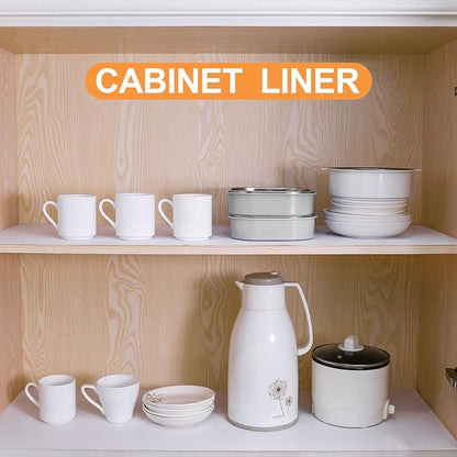 FLPMIX Shelf Liner for Kitchen Cabinets 12 inch Wide - Image 2