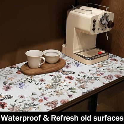 Floral Shelf Liners Non Adhesive 12IN x 20FT and Strong Non-Slip Shelf and - Image 8