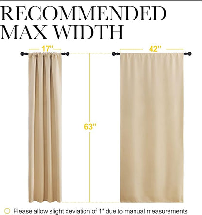 NICETOWN Room Darkening Curtains - Image 6