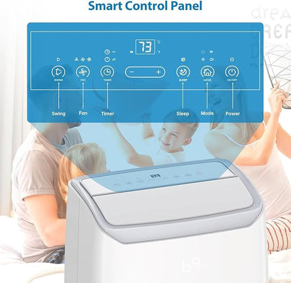 14000Btu Portable Air Conditioner Cools up to 750 Sq.Ft, 3-in-1 Quiet Portable - Image 5