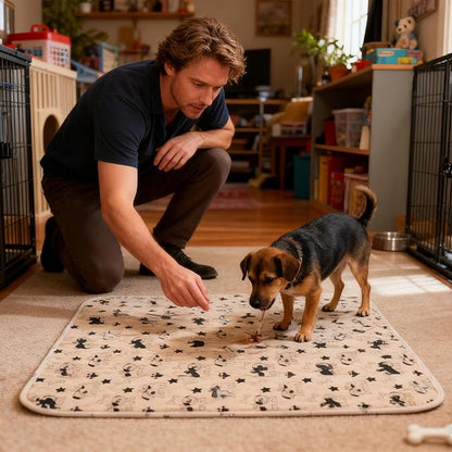 Pee Pads - Fast Absorbent Pet Training Mat, 1 Piece Reusable Washable Absorbent - Image 4