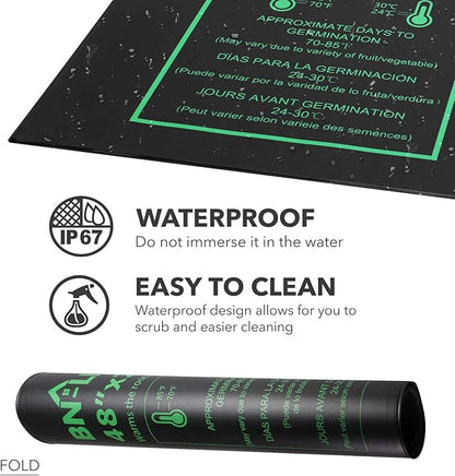BN-LINK Seedling Heat Mat Heating Pad 48" x 20.75" - Image 5