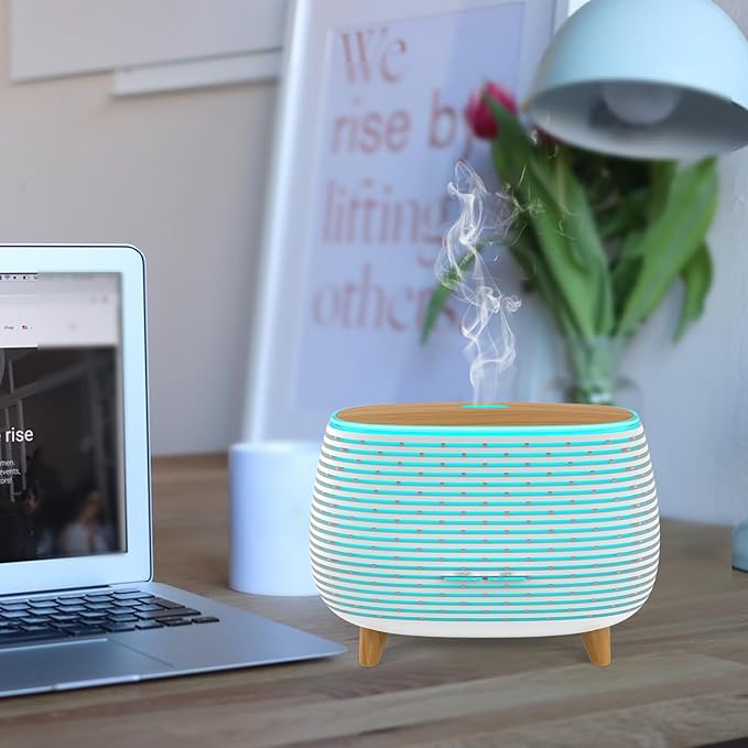 2-in-1 BT Speaker & Ultrasonic Essential Oil Diffuser, Aromatherapy Diffuser - Image 2