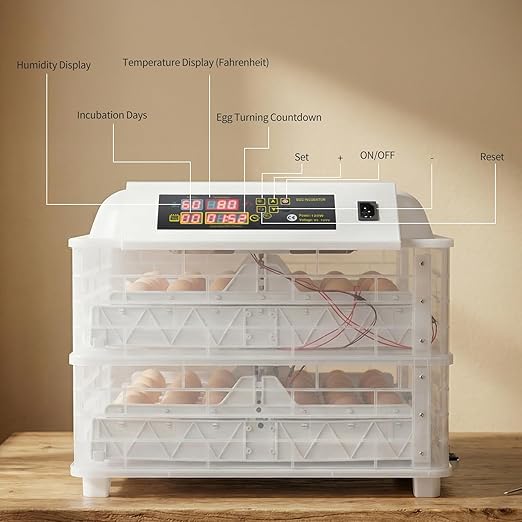 Winado Incubators for Hatching Eggs, 96 Egg Incubator - Image 7