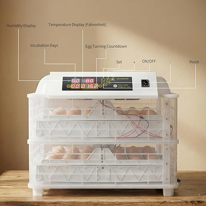 Winado Incubators for Hatching Eggs, 96 Egg Incubator - Image 7