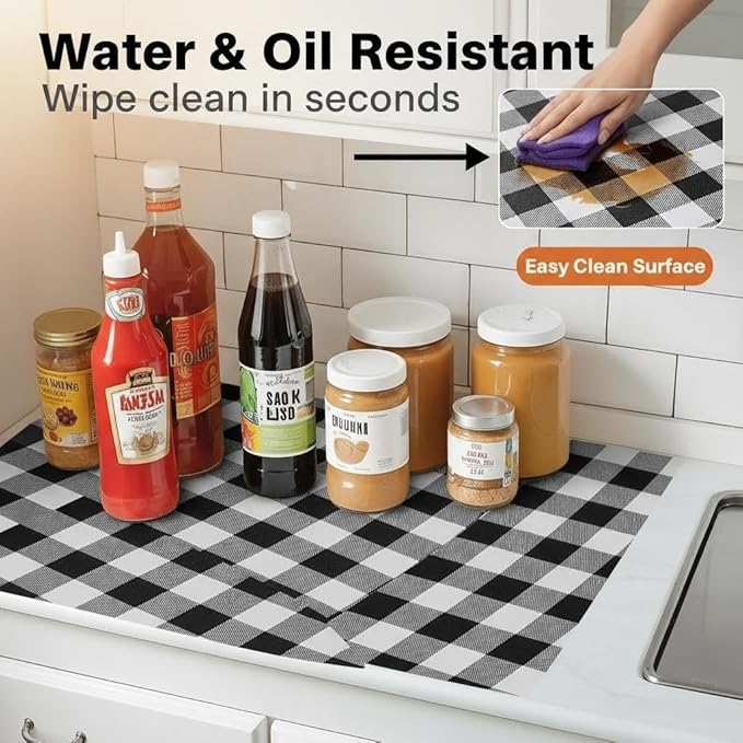 Coavas Extra Grip Thickened Shelf and Drawer Liner - Image 3