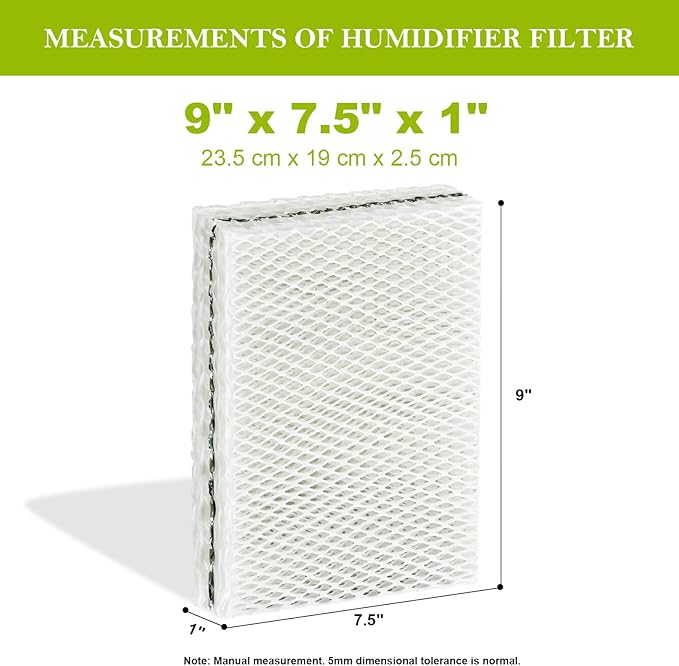4 Pack MD1-0034 Replacement Humidifier Wick, Humidifier Filters Compatible - Image 6