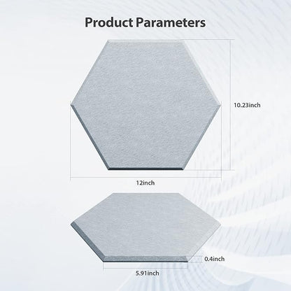 12 Pack Acoustic Panels Self Adhesive Sound Proof Foam, High Density Sound - Image 6