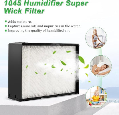 3 Pack 1045 Super Wick Humidifier Filter Replacement Compatible - Image 5
