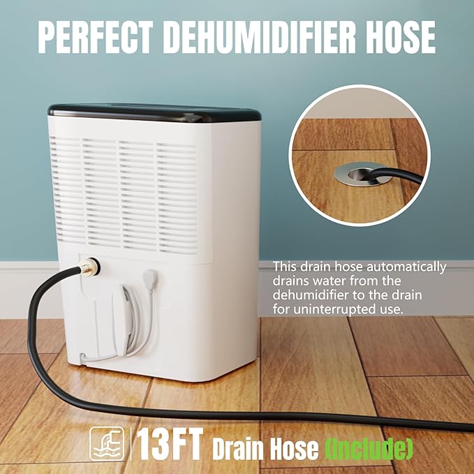 13FT Dehumidifier Drain Hose 3/4" FHT, Leakproof Dehumidifier Hose - Image 7