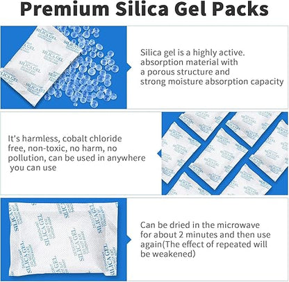Moisture Absorbers, Silica Gel Packets, 20 Gram - Image 2