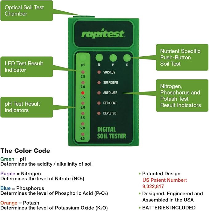 Luster Leaf 1605 Rapitest Digital Soil testing Kit - Image 3