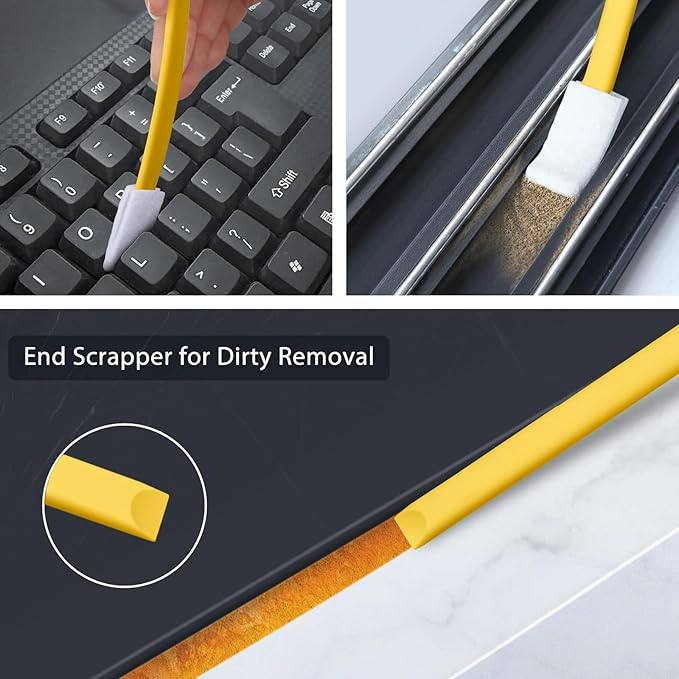 40pcs Crevice Cleaning Brush Tool, Disposable Toilet Brush - Image 4