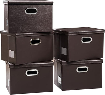 PRANDOM Large Stackable Storage Boxes by Prandom