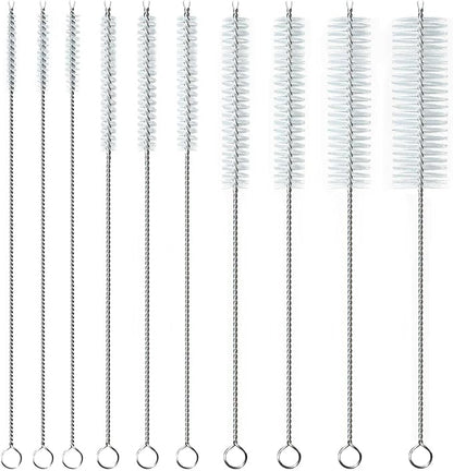 8 Inch Straw Cleaning Brush, Pipe Cleaner, Water Fume Cleaner, Glass Pipe by Unknown