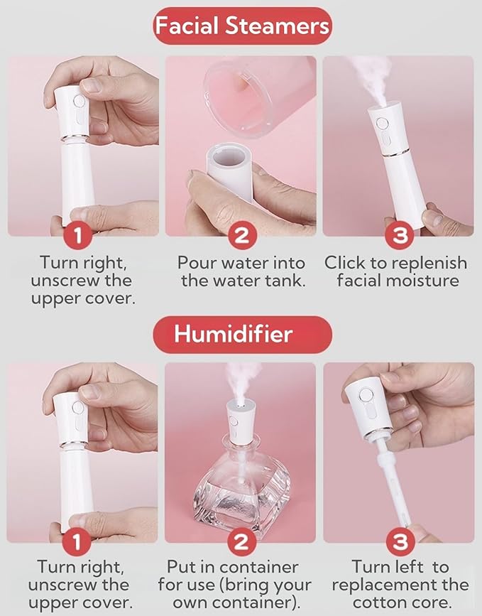 Portable Small Humidifier Dual Nozzle - Image 3