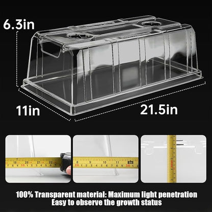 10 Pack 6.3" Tall Humidity Domes - Image 3