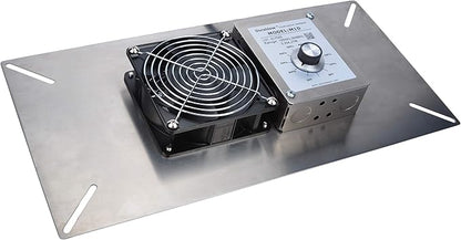 Durablow 110 CFM Air-Out Stainless Steel Crawl Space Vent Fan, Basement fan by Durablow