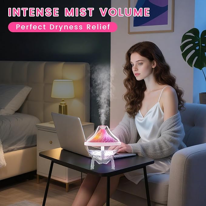 Small Humidifiers for Bedroom Cool Mist Ultrasonic, Baby Humidifier - Image 4
