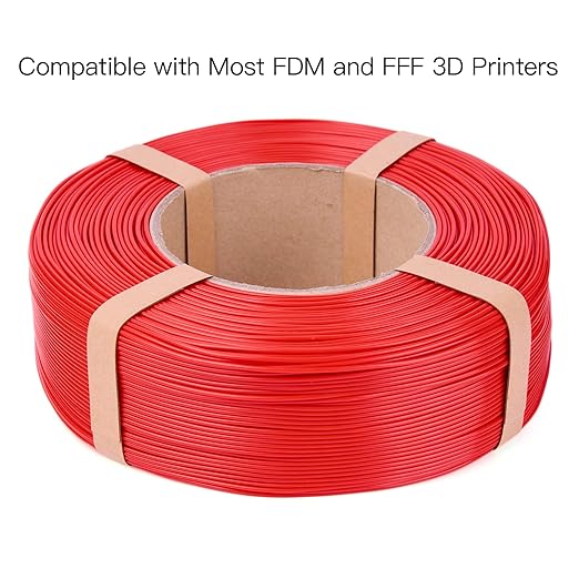 Inland V2 PLA PRO 3D Printer Filament Refill, 1.75mm Spooless Filament - Image 4