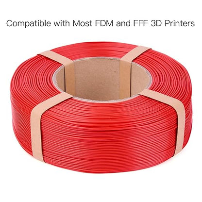 Inland V2 PLA PRO 3D Printer Filament Refill, 1.75mm Spooless Filament - Image 4