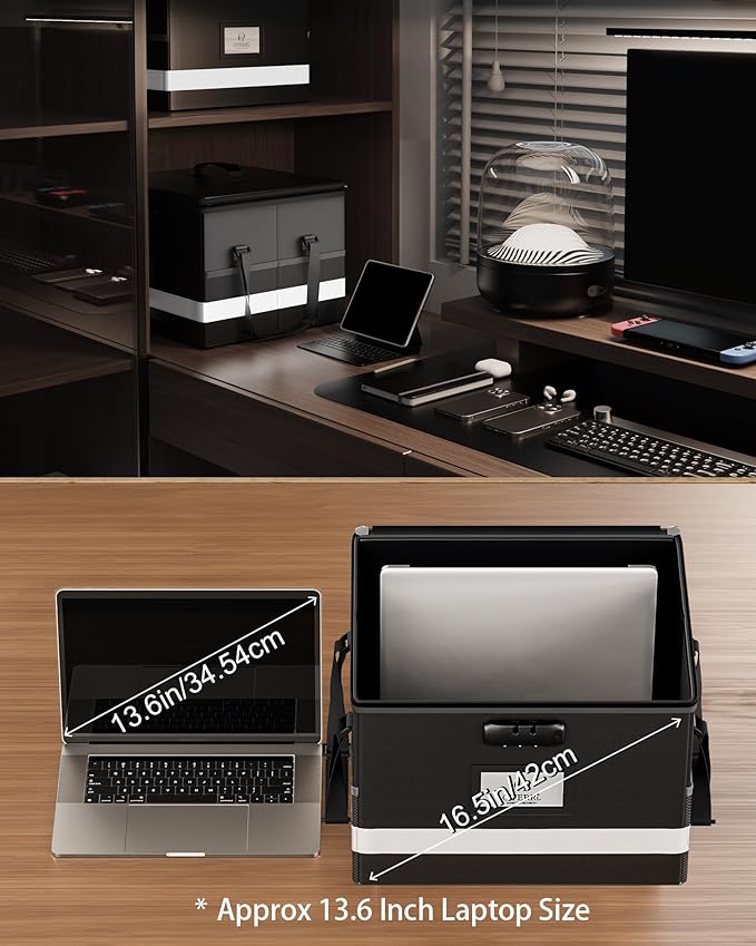 Oterri 1 Pack Fireproof Document Box - Image 6