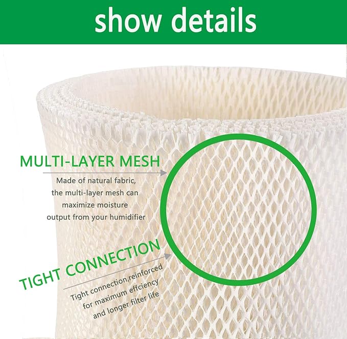 4-Pack Replacement Humidifier Wick Filter Compatible - Image 4