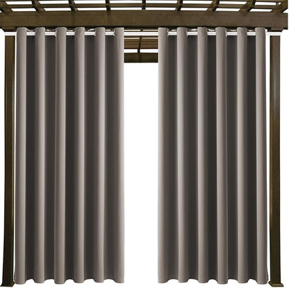 Waterproof Outdoor Curtain W84 x L120 - Image 9
