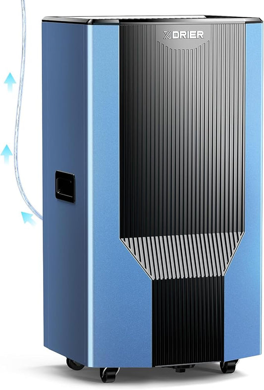 198 Pints Dehumidifier with Pump and Drain Hose by Xdrier
