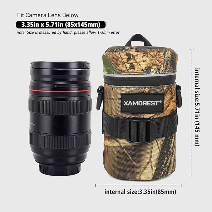 Camera Lens Case Lens Bag Compatible) - Image 3