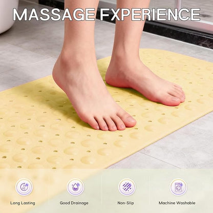 Anti-Slip Bathtub Shower mat, 39.3×15.7 inch（Approximately 100 × 40cm） Soft - Image 3