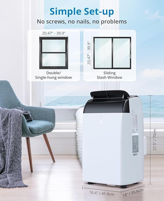 GarveeLife 12000 BTU Portable Air Conditioner 3-In-1 - Image 9