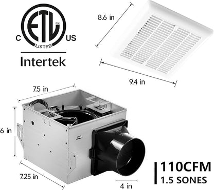 Tech Drive Bathroom Exhaust Fan - Image 2