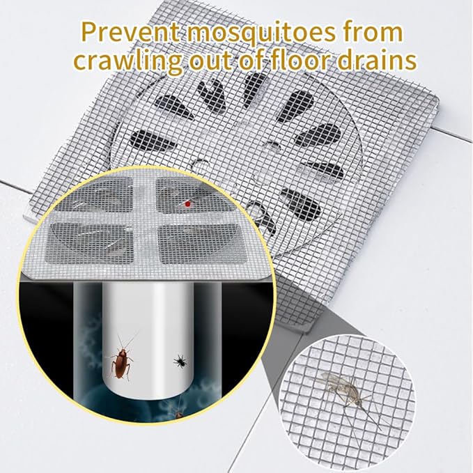 Disposable Hair Drain Stickers, 2025 Upgraded Disposable Floor Drain Filter - Image 7