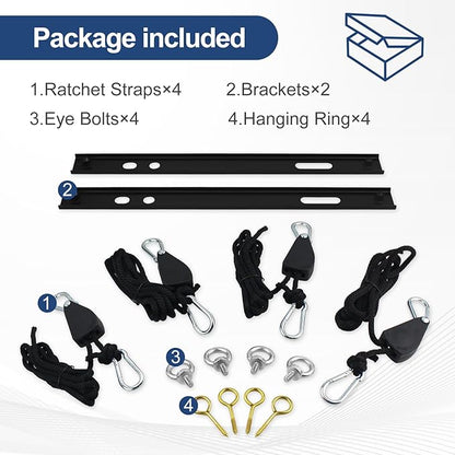 Dehumidifier Hanging Kit for Crawl Space & Basement – 300 Lb. Capacity | - Image 6