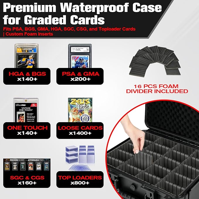 Graded Card Case Storage Box: Trading Card Storage - Image 2