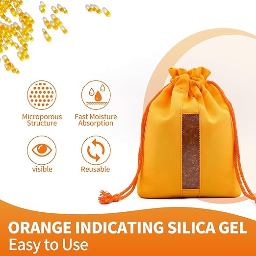 5X 1000 Gram Reachargeable Silica Gel Beads - Image 2