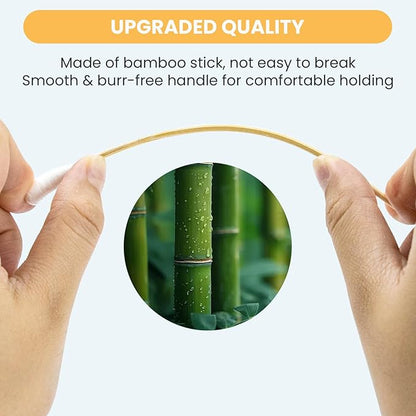 200PCS Large Cotton Swabs in Storage Box - Image 4