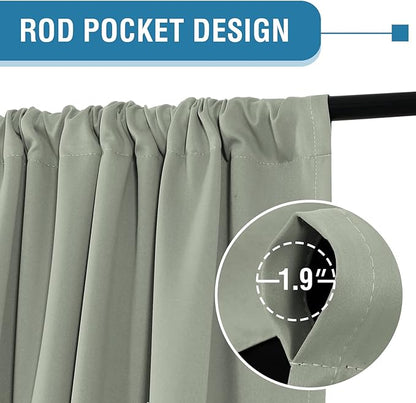 H.VERSAILTEX 100% Blackout Curtains - Image 4