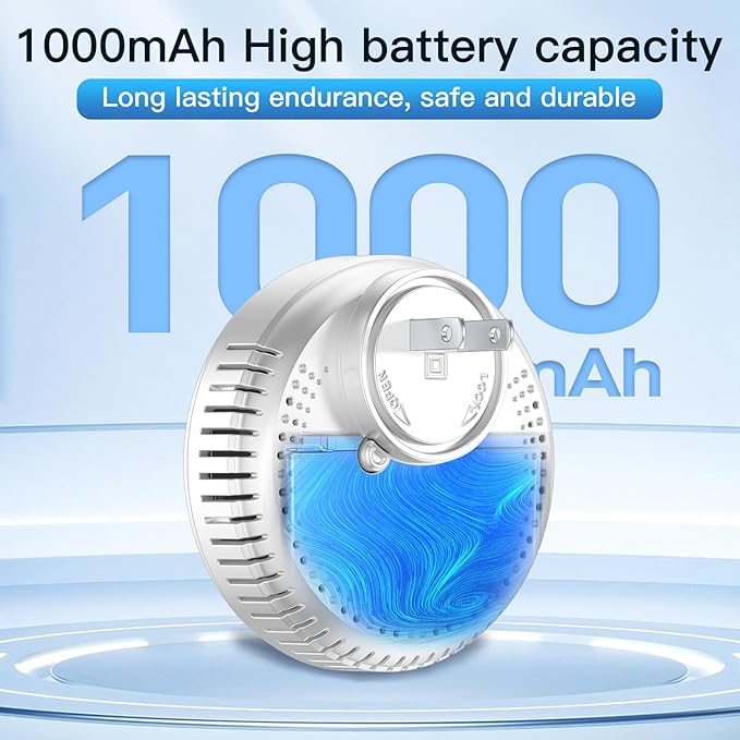 4-in-1 Ring Plug in Smoke & Carbon Monoxide Detectors Combination Built-in - Image 2